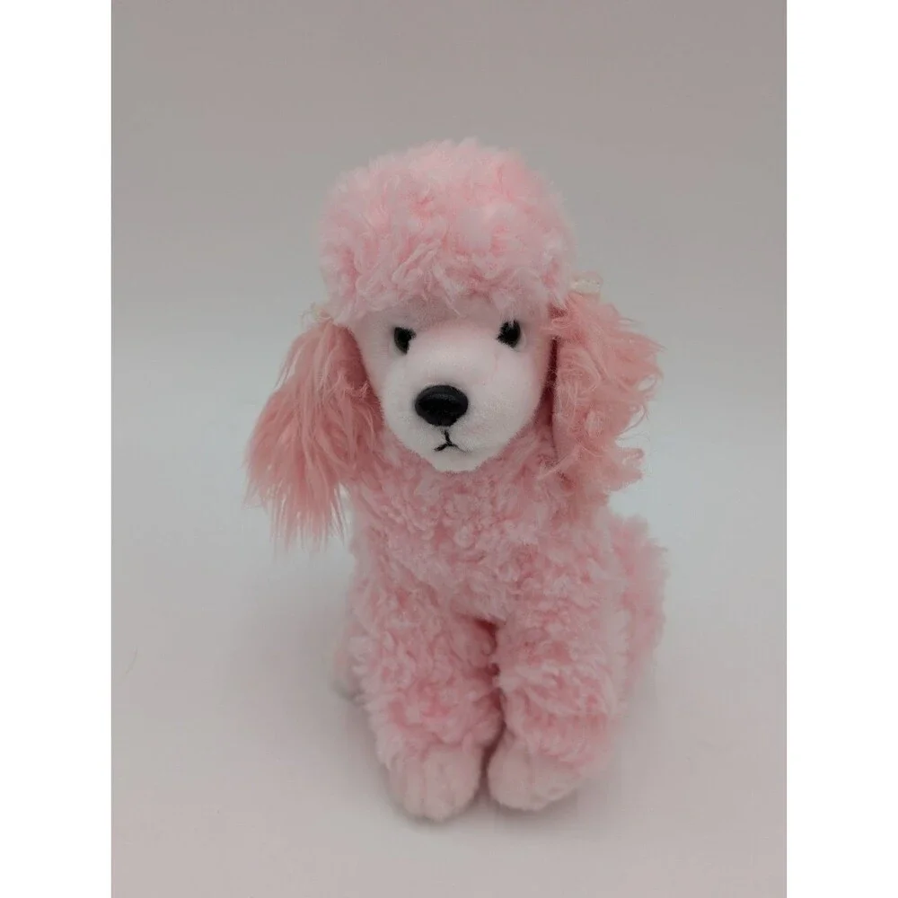 RUSS BERRIE & CO FIFI Pink Poodle Dog Plush 8